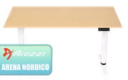 AROZZI Arena Nordico Electric Standing Desk – Birch, 71–115 cm - image 1