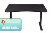 Arozzi Arena Small Gaming Desk - Pure Black - image 1