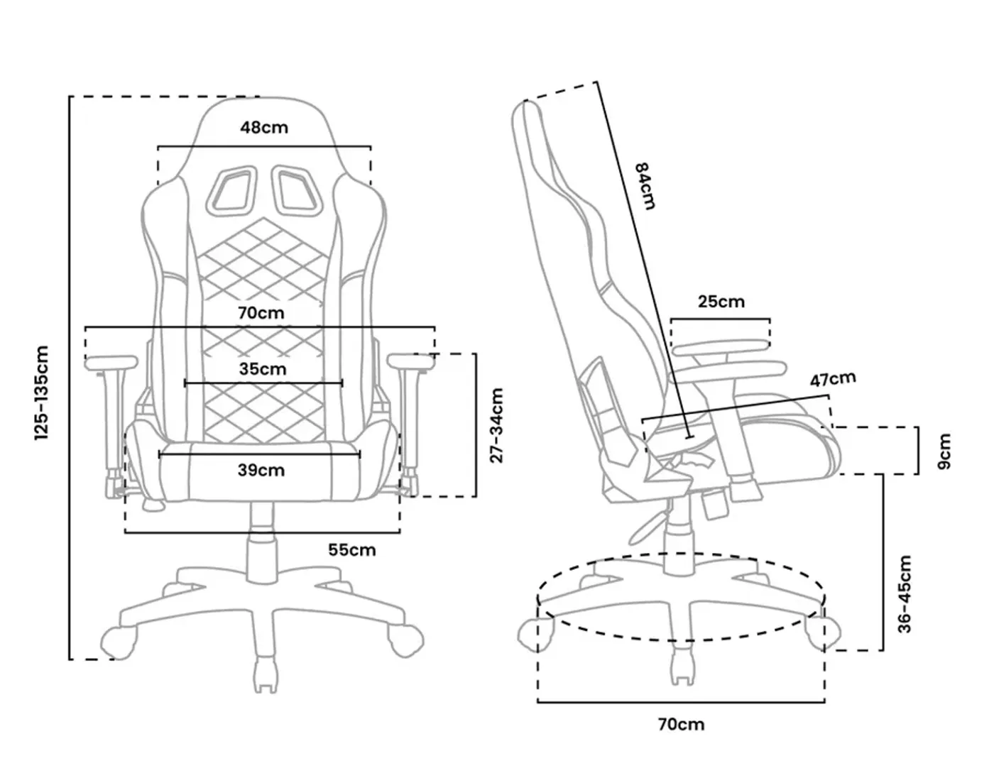 3D adjustable armrests of the Arozzi Avanti gaming chair