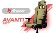 Arozzi Avanti Soft Fabric Ergonomic Office & Gaming Chair - image 1