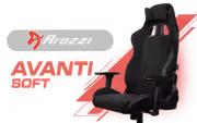 Arozzi Avanti Soft AVANTI-SFB-PBK Ergonomic Gaming Chair - image 1