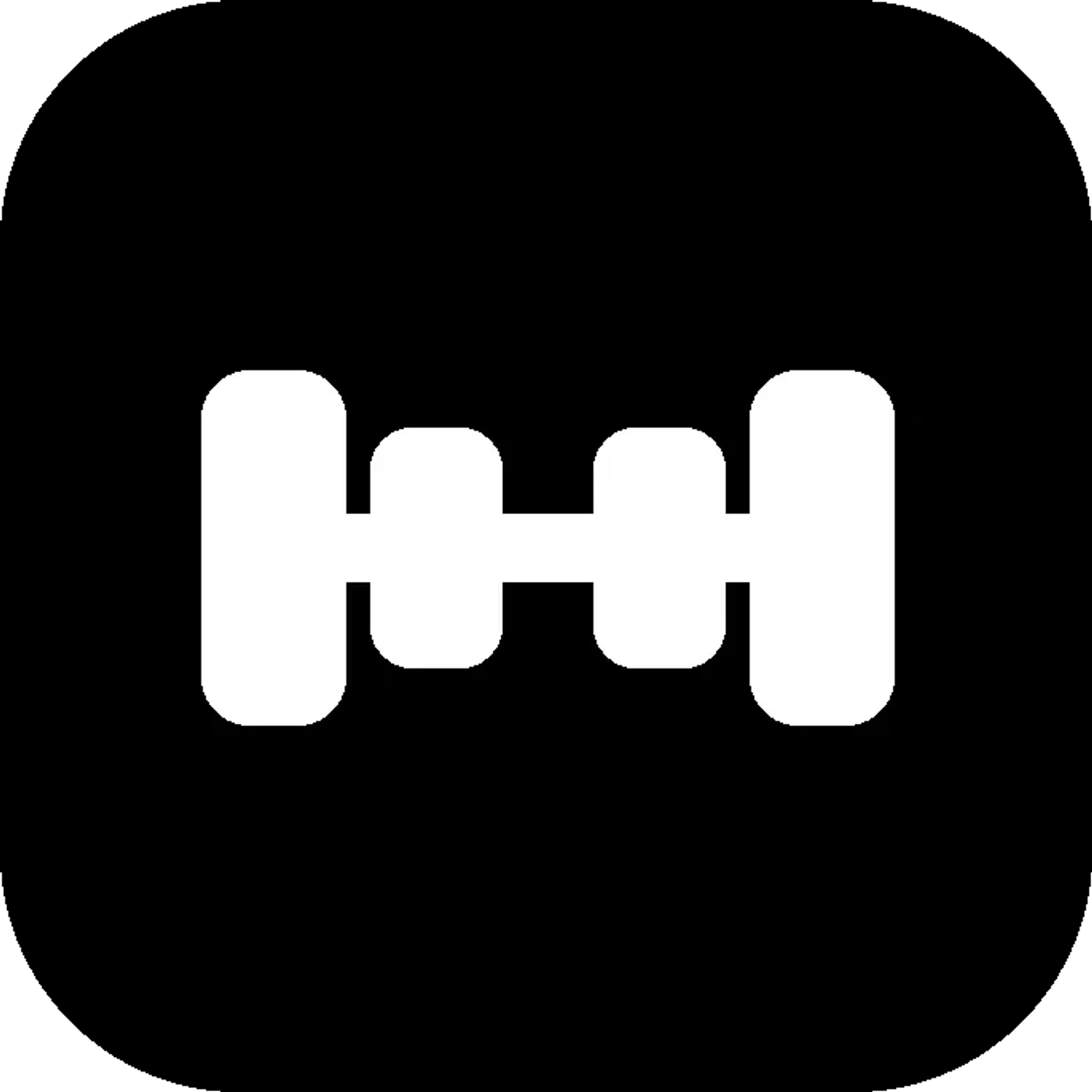 Icon of a barbell representing load capacity