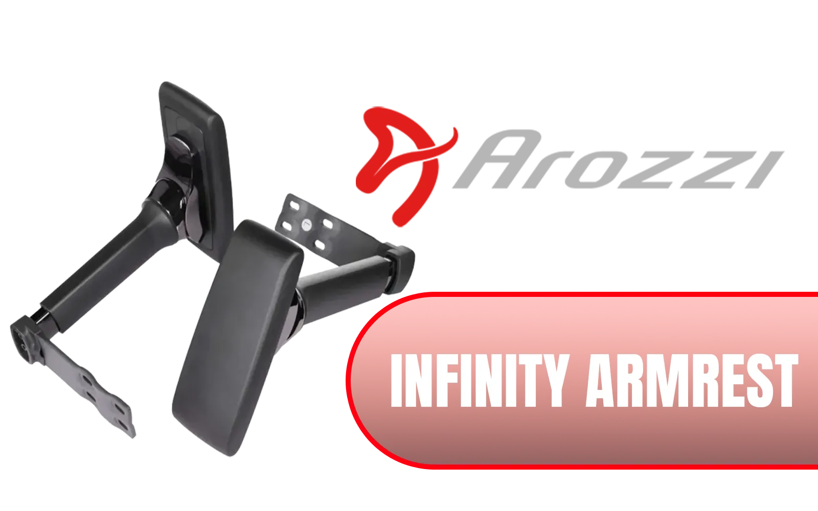 Arozzi Infinity Armrest Black - Image 1