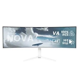 Arozzi Nova 49 Curved Gaming Monitor 165Hz Setup Bundle - image 31