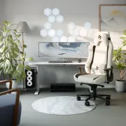 Arozzi Nova 49 Curved Gaming Monitor 165Hz Setup Bundle - image 36