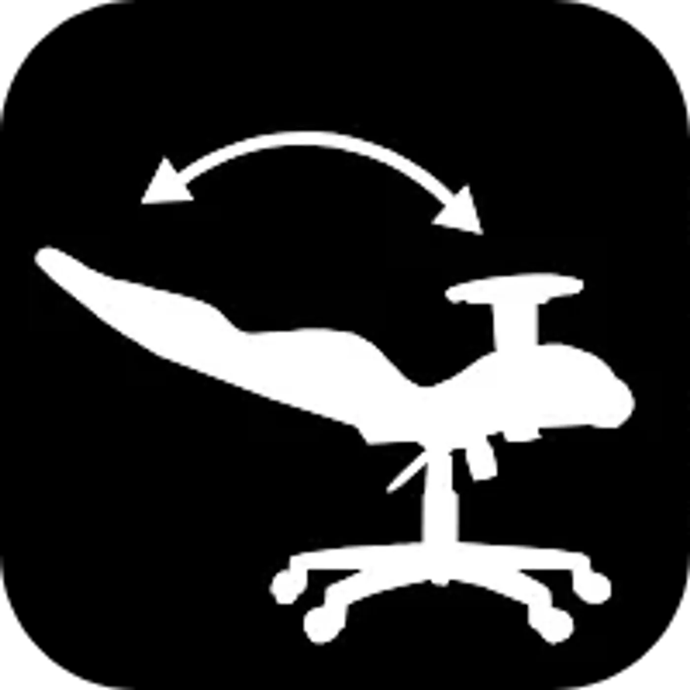 Reclining backrest of Torretta Supersoft Gaming Chair up to 165°