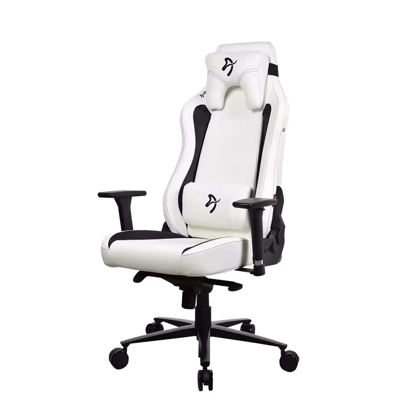 Arozzi Vernazza SoftPU chair in white, front view