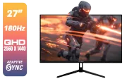 Arozzi Nova 27" QHD 180Hz Gaming Monitor - 1ms - image 1