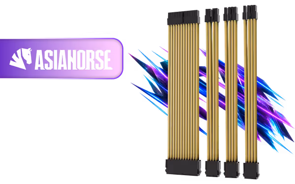 asiahorse-4-piece-sleeved-cable-kit-gold-main-1600px-v02.avif asiahorse-4-piece-sleeved-cable-kit-gold-main-1600px-v02.avif