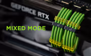 AsiaHorse 4-Piece Sleeved PSU Extension Cable Kit, Green - image 11