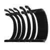 AsiaHorse 6-Piece Sleeved PSU Extension Cable Kit, Black - image 2