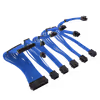 AsiaHorse Blue Braided PSU Extension Cable Kit 30cm - image 2