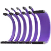 AsiaHorse 6-Piece Sleeved PSU Extension Cable Kit, Purple - image 2