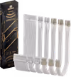 AsiaHorse 6-Piece Sleeved PSU Extension Cable Kit, Transparent White - image 3