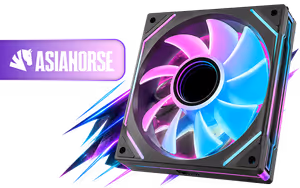 asiahorse-amici-5gt-120mm-argb-case-fan-black-reverse-single - Image 1
