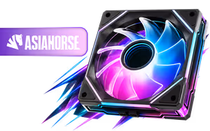asiahorse-amici-5gt-120mm-argb-case-fan-black-single - Image 1