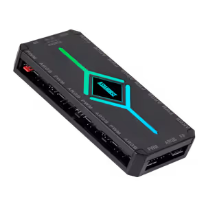 AsiaHorse ASH-S1 ARGB Fan Hub Controller, Black - image 12