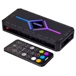 AsiaHorse ASH-S1 ARGB Fan Hub Controller, Black - image 9