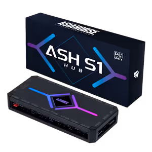 AsiaHorse ASH-S1 ARGB Fan Hub Controller, Black - image 10