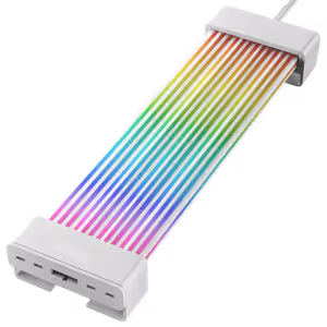 AsiaHorse Aurora Learn ARGB PSU Cover 24-Pin, White - image 2