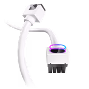 AsiaHorse Hydrus ARGB 8-Pin CPU Extension Cable (Type A), White - image 2