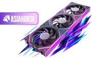 AsiaHorse Nyota Ultra 120mm ARGB Case Fans, Black 3-Pack - image 1