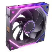AsiaHorse Nyota Ultra 120mm ARGB Reverse Case Fan, Black Single - image 2