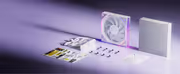 AsiaHorse Nyota Ultra 120mm ARGB Case Fan, White Single - image 9