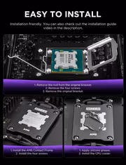 AsiaHorse Pulsar AM5 CPU Contact Frame, Black - image 12