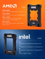 AsiaHorse Pulsar AM5 CPU Contact Frame, Black - image 3