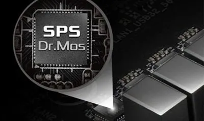 Smart Power Stage Technology on ASRock A750 Graphics Card
