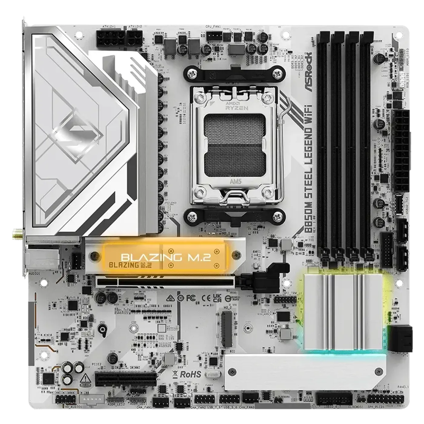 ASRock B850M Steel Legend WiFi AM5 Motherboard | Evetech