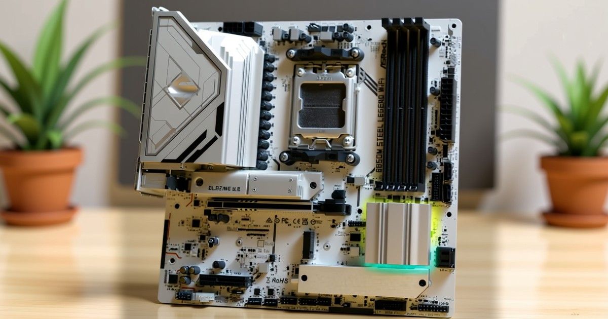 ASRock B850M Steel Legend WiFi AM5 Motherboard | Evetech