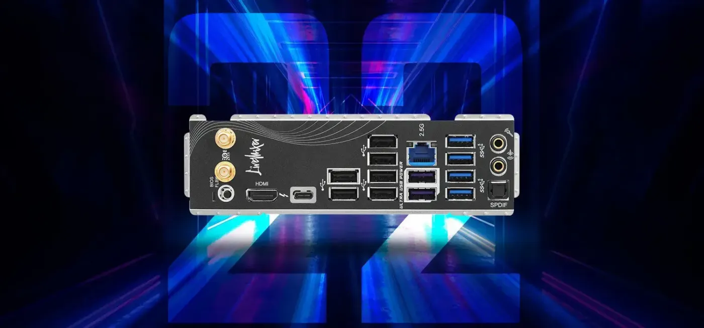 ASRock B860 LiveMixer Intel Motherboard USB Ports