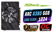 ASRock Arc A380 Challenger ITX 6GB OC Graphics Card - image 1