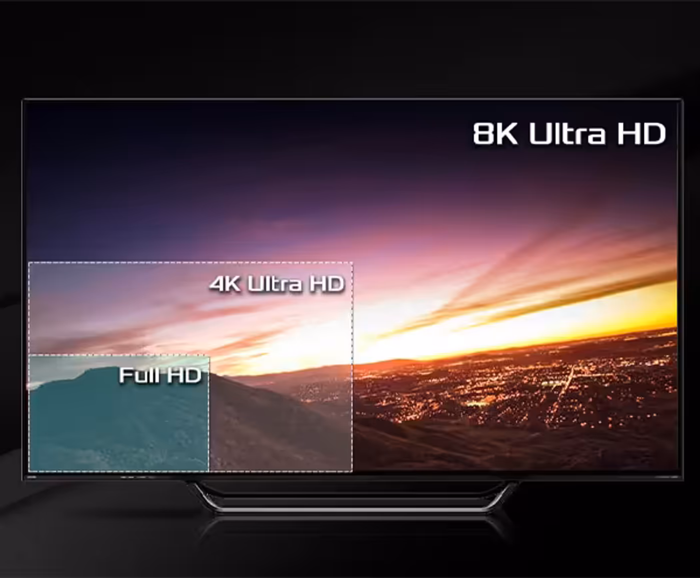 8K resolution display output support for high-fidelity visuals