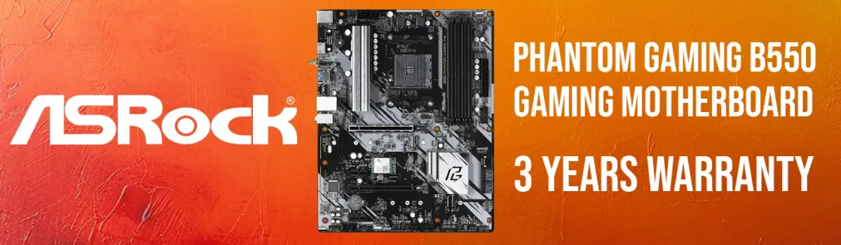ASRock Phantom Gaming B550 Kit with AMD Ryzen 5 3600 + 16GB DDR4