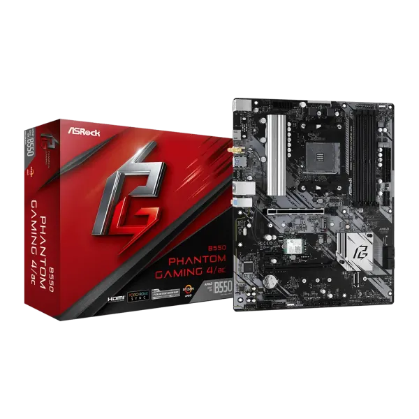 ASRock Phantom Gaming B550 Kit with AMD Ryzen 5 3600 + 16GB DDR4