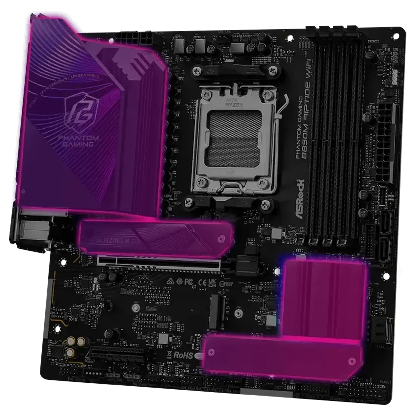 Motherboard aluminum heatsink and fan system