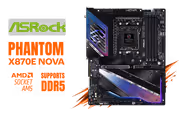 ASRock Phantom Gaming X870E Nova WIFI X870 AM5 Motherboard - image 1