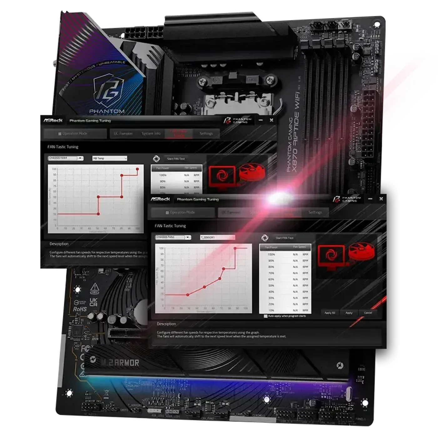 Aluminum heatsink coverage on motherboard for improved thermal performance