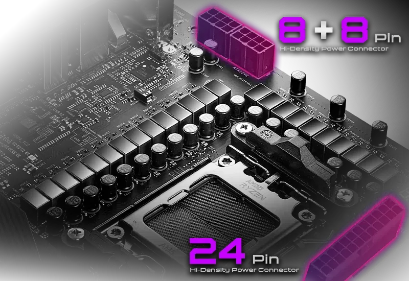 ASRock Phantom Gaming X870E Nova WIFI X870 AM5 Motherboard | Evetech