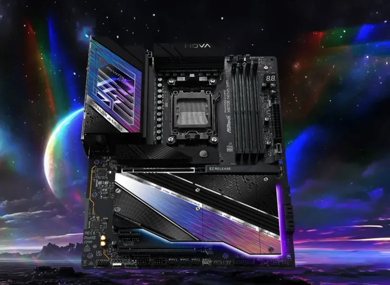ASRock Phantom Gaming X870E Nova WIFI X870 AM5 Motherboard | Evetech