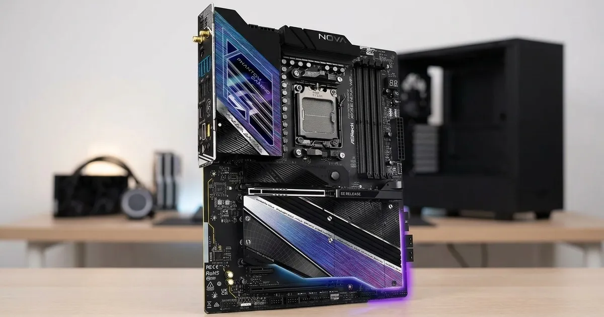 ASRock Phantom Gaming X870E Nova WIFI X870 AM5 Motherboard | Evetech