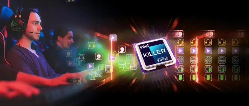 Killer E3100 2.5G Ethernet controller on the Z890 Lightning motherboard