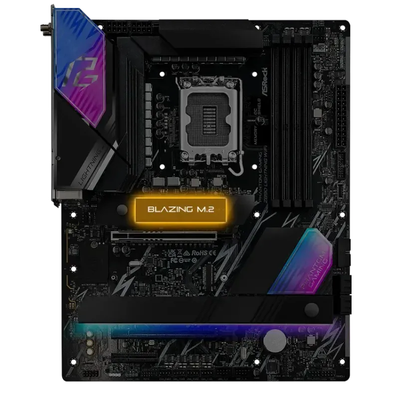 PCIe Gen5 M.2 slot on the ASRock Z890 Lightning motherboard