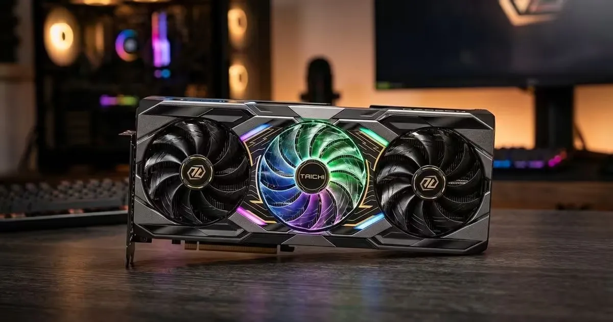 ASRock RX 9070 XT Taichi 16GB Graphics Card | Evetech