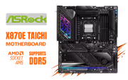ASRock X870E Taichi WIFI AM5 Motherboard — USB4 Type-C - image 1