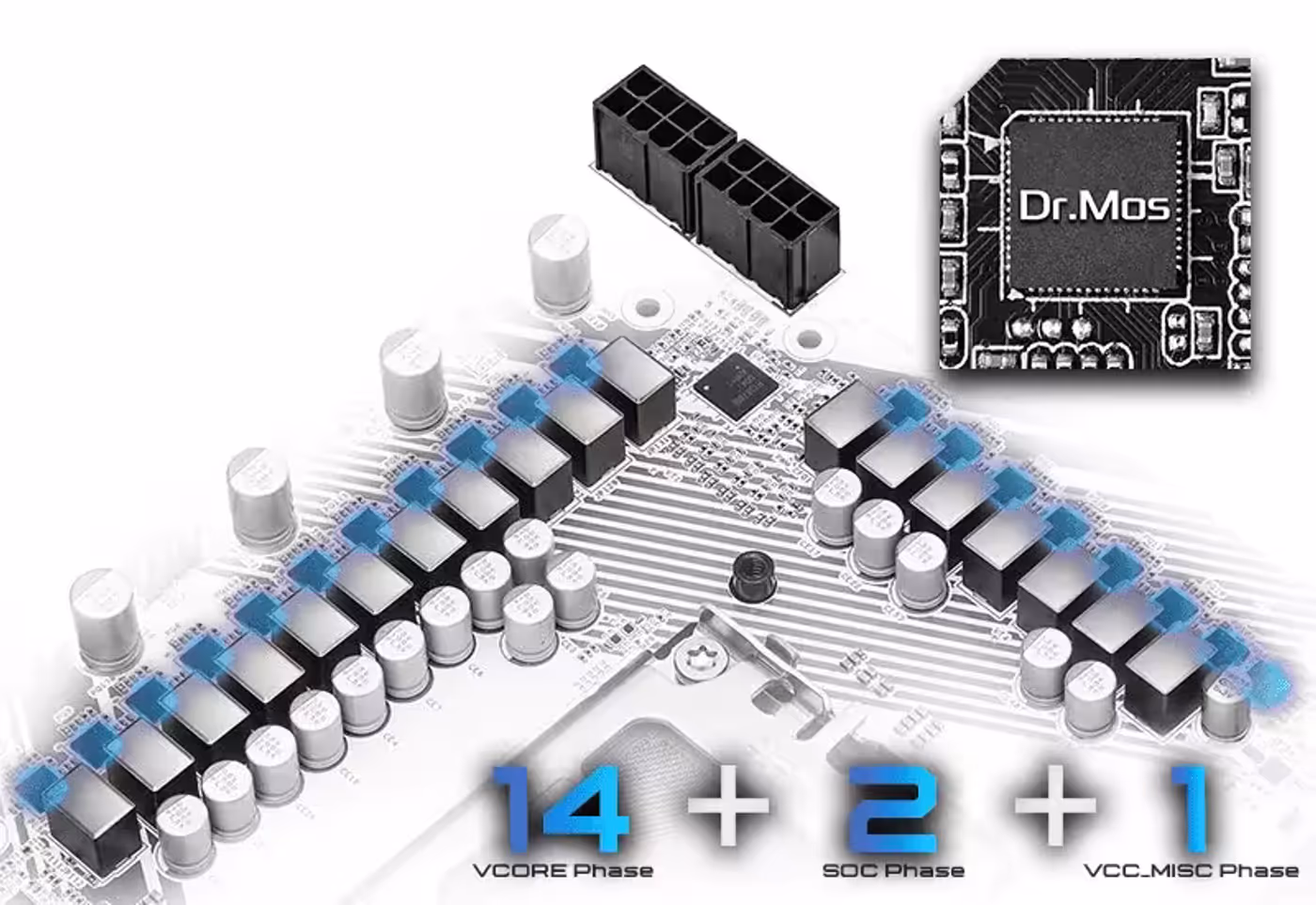 High-density power connectors built for improved current handling and stability