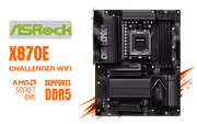 ASRock X870E Challenger WiFi AM5 Motherboard (Black) - image 1